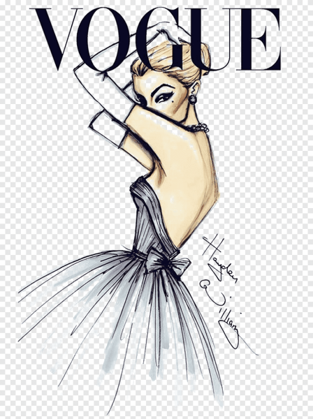 Иллюстрации в стиле Vogue