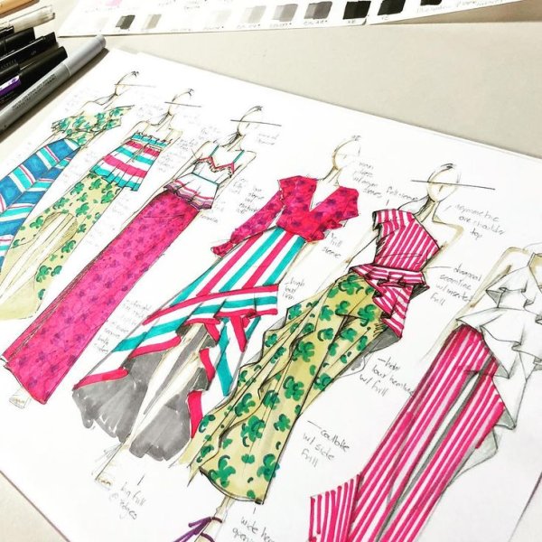 Модные идеи для рисунков