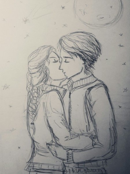 Романтические рисунки для срисовки