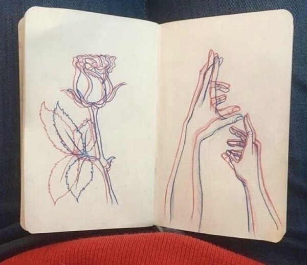 Рисунки для скетчбука