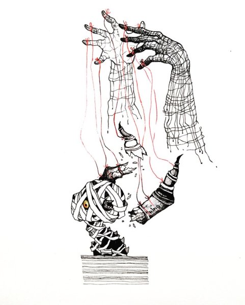 Рисунки в скетчбук