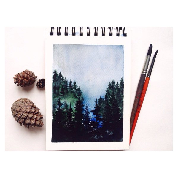 Природа для скетчбука