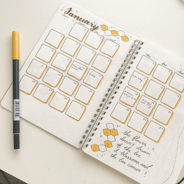 Дневник Bullet Journal