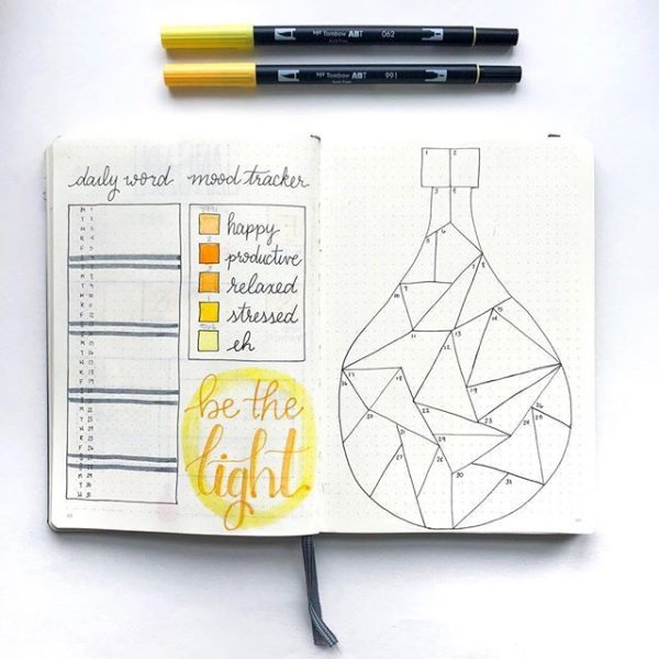 Идеи для ежедневника рисунки