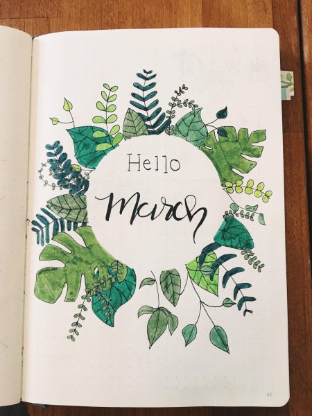 Идеи для скетчбука месяца