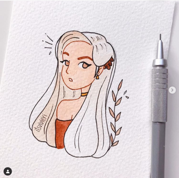 Рисунки в стиле itsvivieri