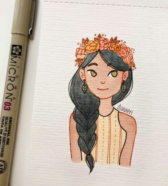 Рисунки маркерами itsvivieri