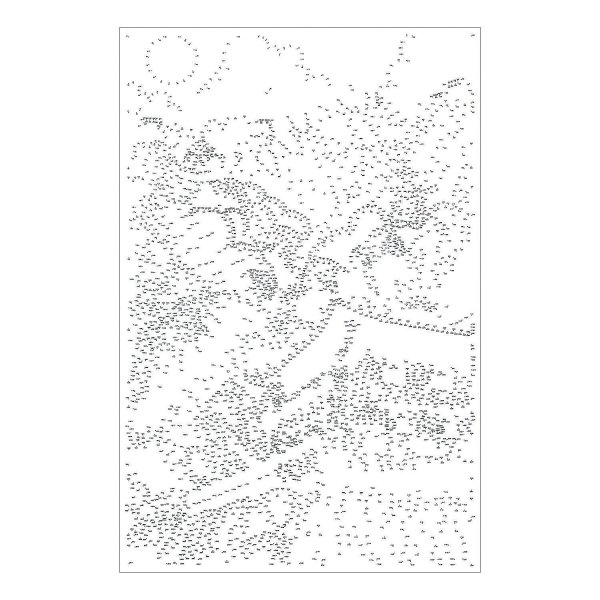 Рисование по цифрам сложные