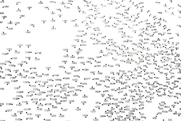 Рисование по точкам сложные