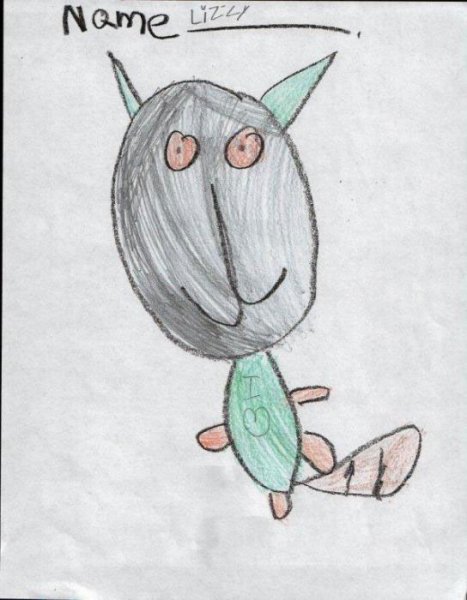 Рисунки детей в реальной жизни