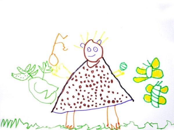 Странные детские рисунки