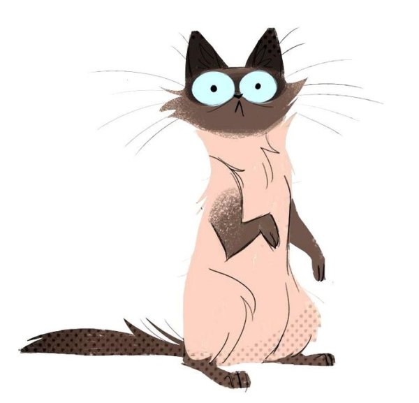 Толстый кот мультяшный