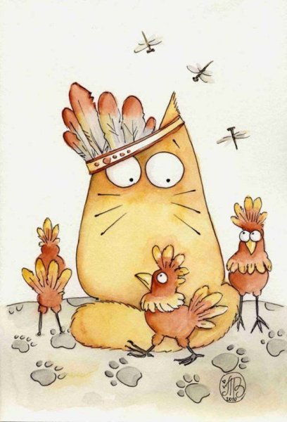 Maria van Bruggen кот