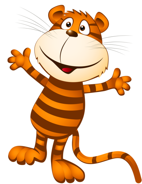 Тигренок мультяшный