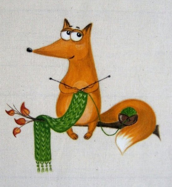 Лисица рукодельница