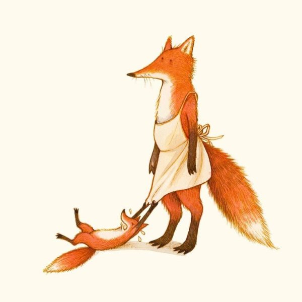 Иллюстрация лисы