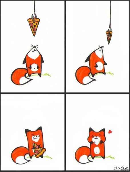 Небольшие комиксы для срисовки