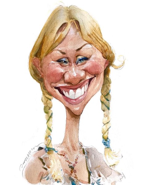 Мультяшное лицо