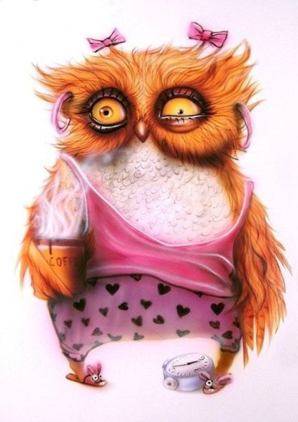 Совята мультяшные