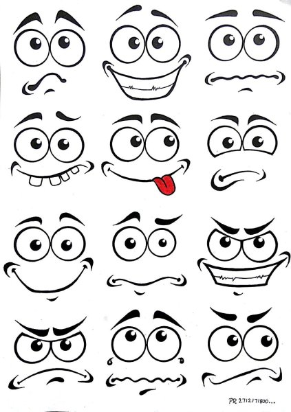 Веселые мордашки