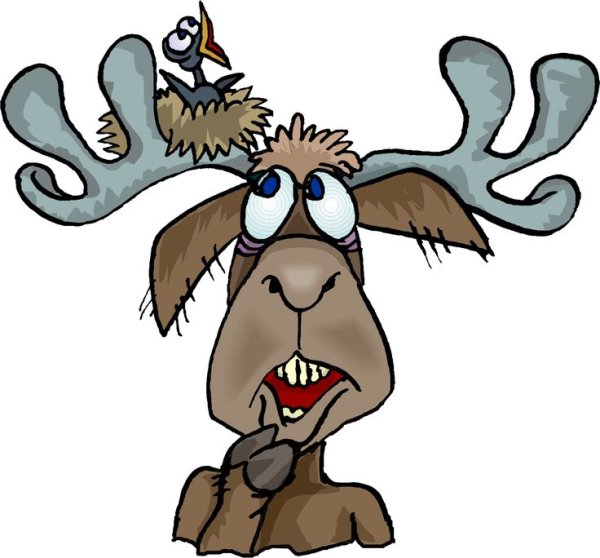 Удивленный Лось