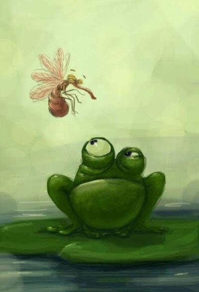 Лягушки милые арты