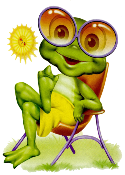 Лягушка Картун