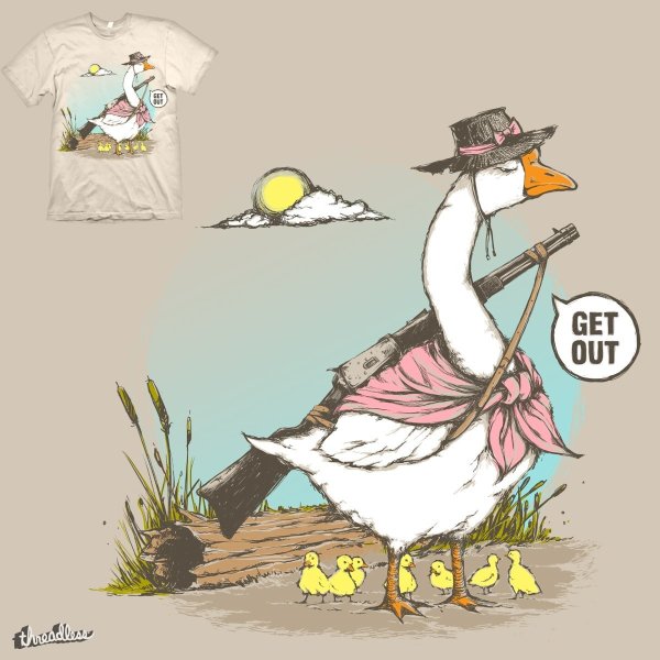 Открытки с гусями