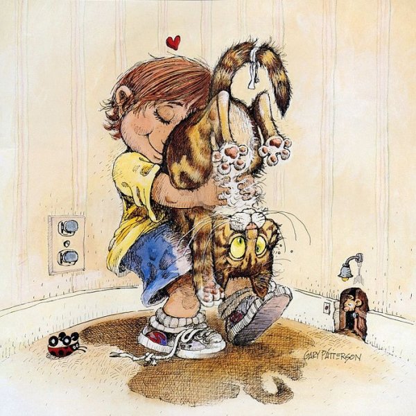 Художник Гари Паттерсон собаки