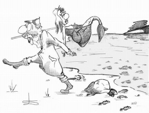 Юмористические рисунки карандашом