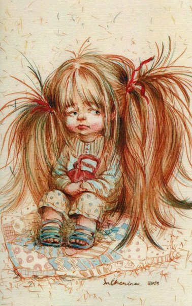 Снежана Ченина милые иллюстрации