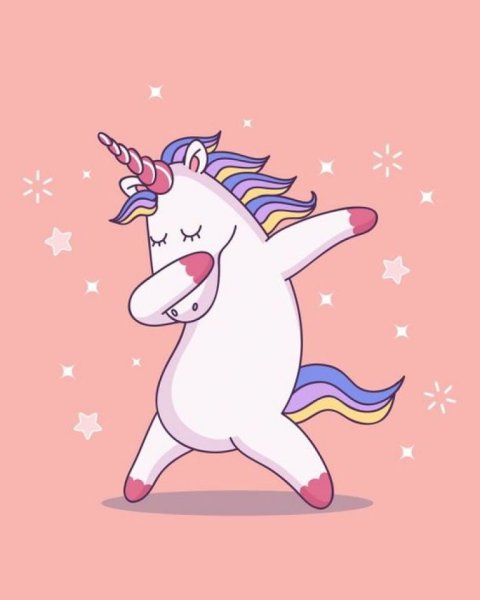 Единорог мультяшный