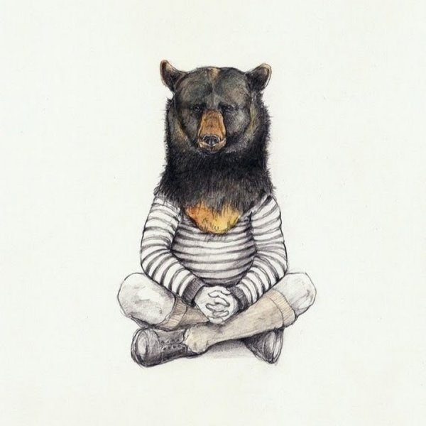 Медведь в скандинавском стиле