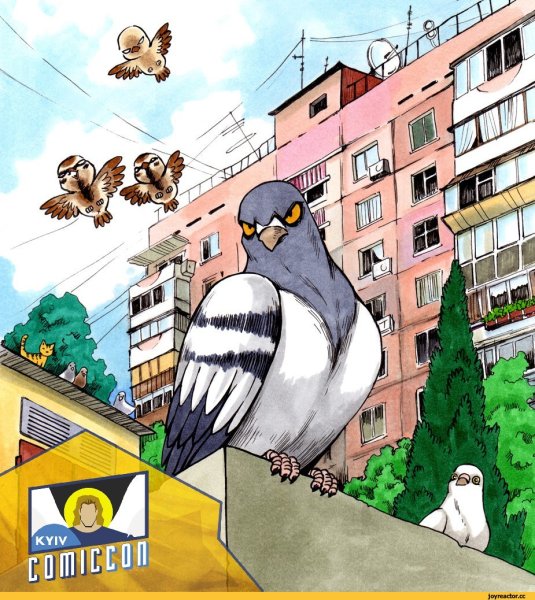 Веселый голубь