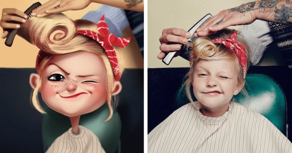 Константин Куско шаржи