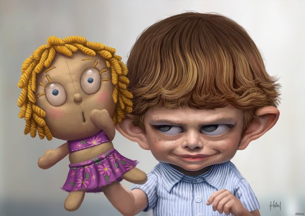 Сатирические образы человека