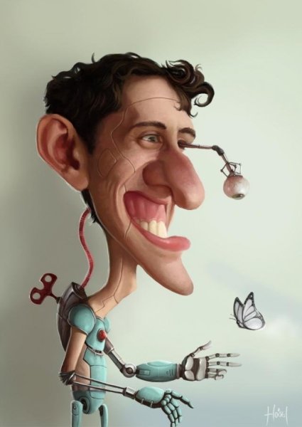 Сильвестр Сталлоне шарж