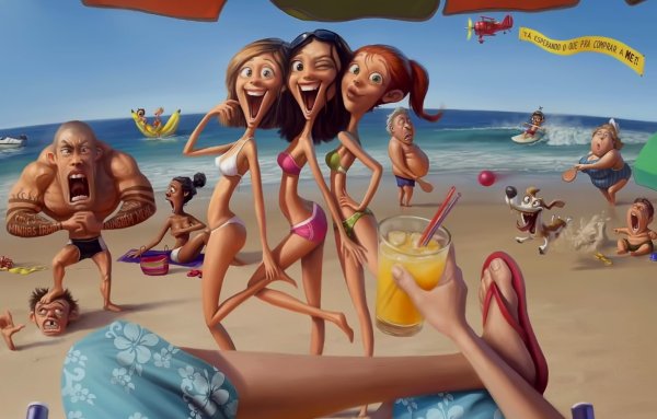 Злой человек мультяшный