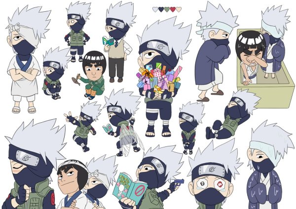 Стикеры Какаси Хатакэ