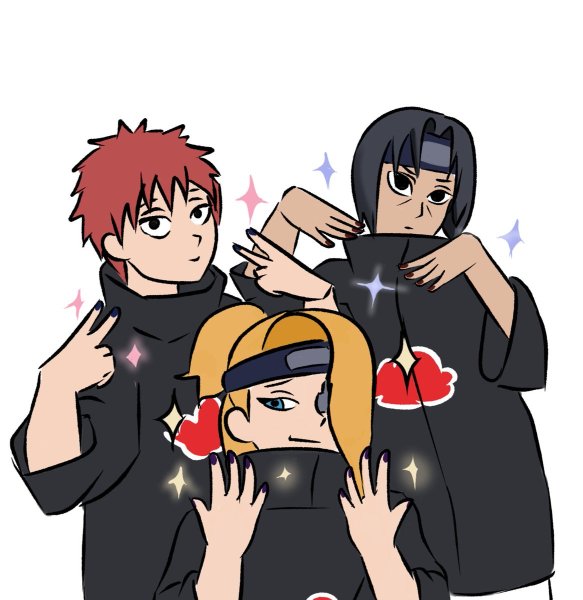 Мем Наруто Акацуки