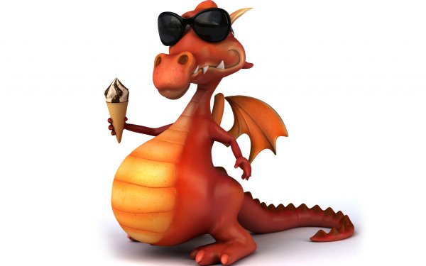 Прикольный дракон