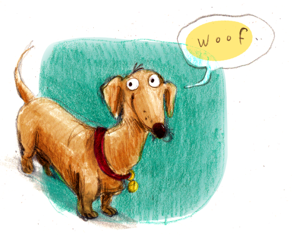 Рисунки таксы прикольные