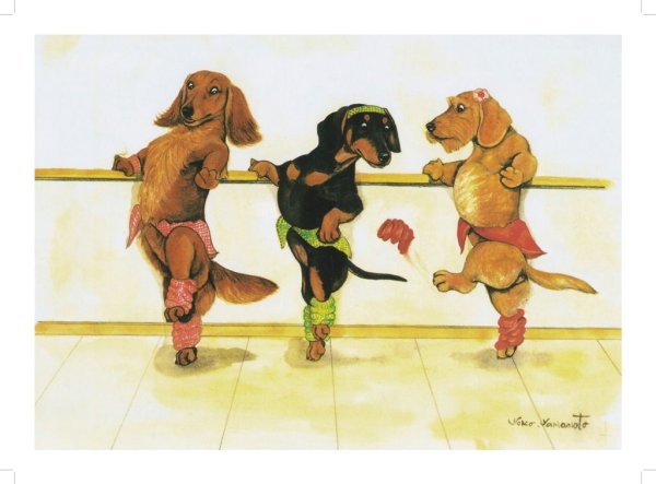 Рисунки таксы прикольные