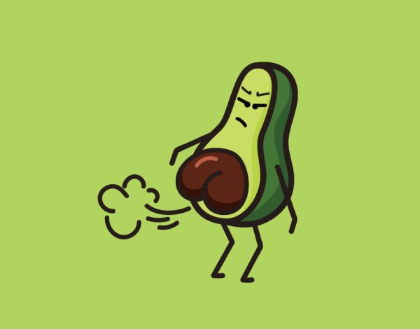 Смешные авокадо