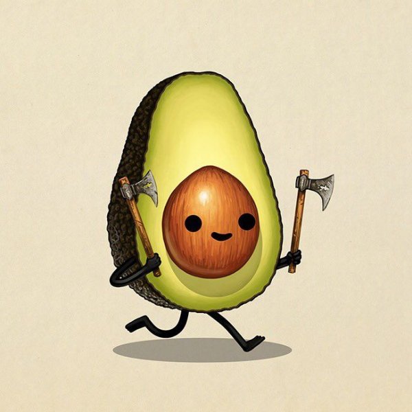 Смешные авокадо