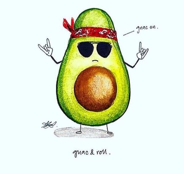 Смешные авокадо