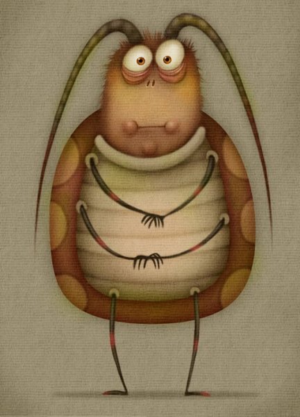 Таракан прикольный