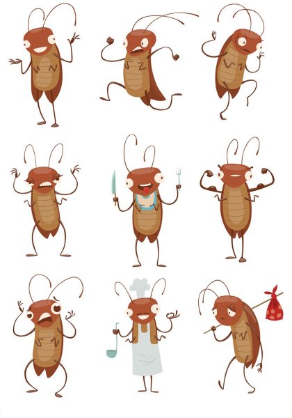 Веселый таракан