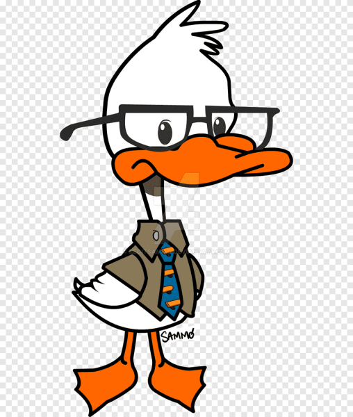 Утка мультяшная