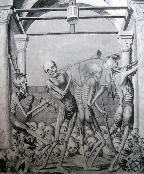 Средневековая пляска смерти Макабра